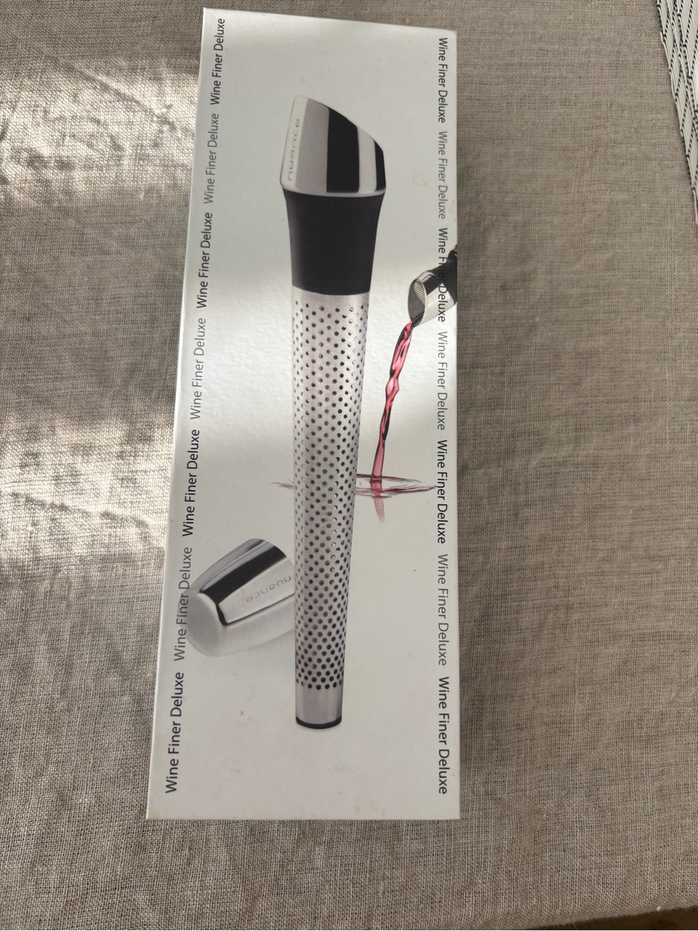 Nuance Wine Finer Deluxe Decanter NWT